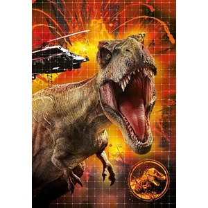 Clementoni 25250 - Jurassic World - 3 x 48 db-os Szuper Színes puzzle