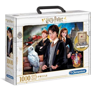 Clementoni 61882 - Puzzle bőröndben - Harry Potter - 1000 db-os puzzle