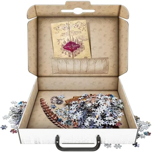 Clementoni 61882 - Puzzle bőröndben - Harry Potter - 1000 db-os puzzle