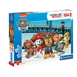 Clementoni 23755 - Mancs őrjárat - 104 db-os Szuper Színes Maxi puzzle
