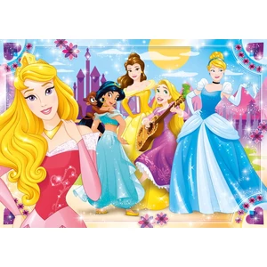 Clementoni 23714 - Disney Princess - 104 db-os Szuper Színes Maxi puzzle