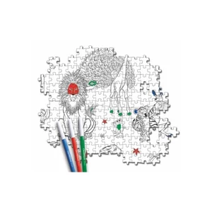 Clementoni 26061 - Robotok - 60 db-os Színezhető kétoldalas puzzle