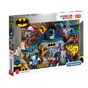 Clementoni 29108 - Szuper színes puzzle - Batman akcióban - 180 db-os puzzle