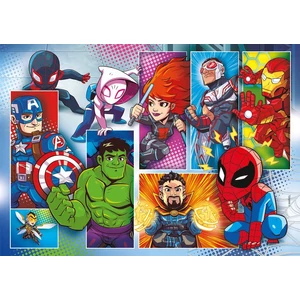 Clementoni 24768 - Marvel szuperhősök - 2 x 20 db-os Szuper Színes puzzle
