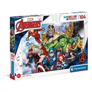 Clementoni 25718 - Marvel - Bosszúállók - 104 db-os Szuper Színes puzzle
