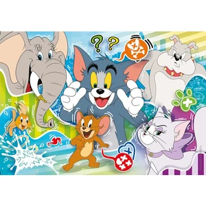 Clementoni 27518 - Tom és Jerry - 104 db-os Szuper Színes puzzle