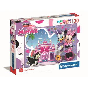 Clementoni 30 db-os puzzle Szuper színes puzzle - Disney - Minnie Mouse (20268)