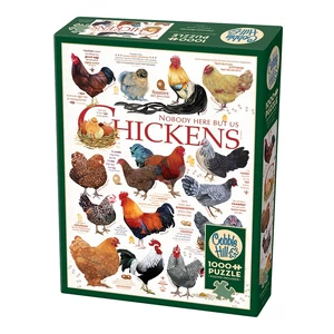Cobble Hill 40137 - Chicken Quotes - 1000 db-os puzzle