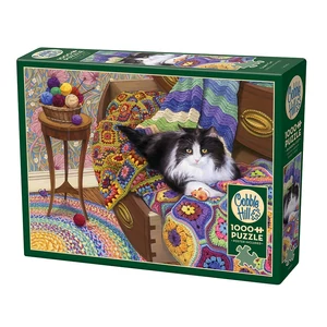 Cobble Hill 40145 - Comfy Cat - 1000 db-os puzzle