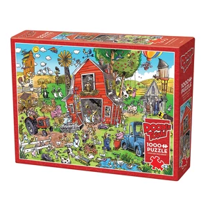 Cobble Hill 44509 - DoodleTown: Farmyard Folly - 1000 db-os puzzle