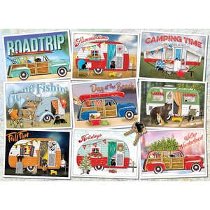 Cobble Hill 40067 - Hitting the Road - 1000 db-os puzzle