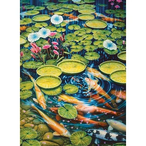 Cobble Hill 40184 - Koi Pond - 1000 db-os puzzle