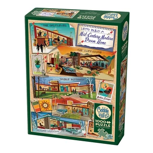 Cobble Hill 40070 - Mid-Century Modern Dream Home - 1000 db-os puzzle