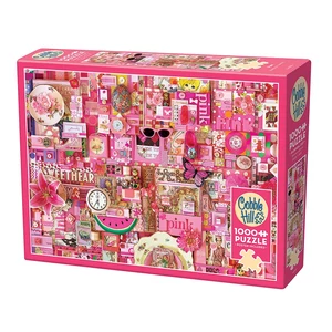 Cobble Hill 40055 - Pink - 1000 db-os puzzle