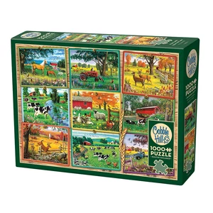 Cobble Hill 40014 - Postcards from the Farm - 1000 db-os puzzle