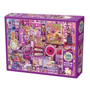Cobble Hill 40061 - Purple - 1000 db-os puzzle