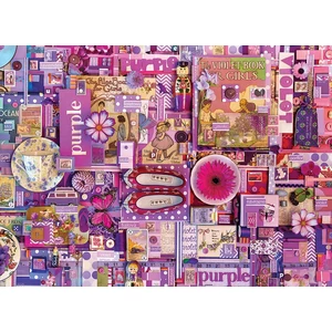 Cobble Hill 40061 - Purple - 1000 db-os puzzle