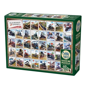 Cobble Hill 40232 - Railroads of America - 1000 db-os puzzle