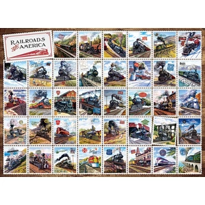 Cobble Hill 40232 - Railroads of America - 1000 db-os puzzle