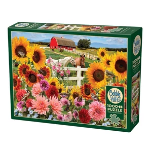 Cobble Hill 40208 - Sunflower Farm - 1000 db-os puzzle
