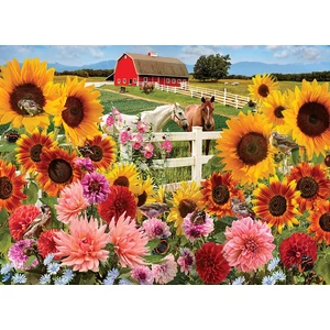 Cobble Hill 40208 - Sunflower Farm - 1000 db-os puzzle