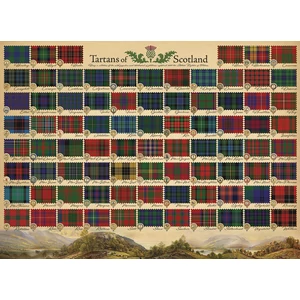 Cobble Hill 40052 - Tartans of Scotland - 1000 db-os puzzle