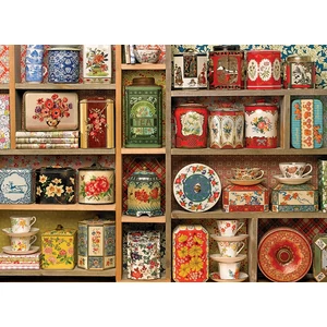 Cobble Hill 40054 - Vintage Tins - 1000 db-os puzzle