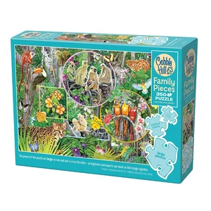 Cobble Hill 47004 - Rainforest Magic - 350 db-os Family puzzle