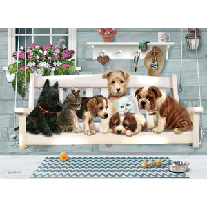 Cobble Hill 47006 - Porch Pals - 350 db-os Family puzzle