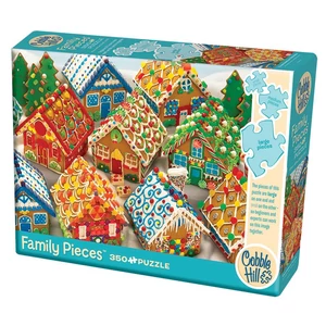 Cobble Hill 54616 - Gingerbread Houses - 350 db-os Family puzzle