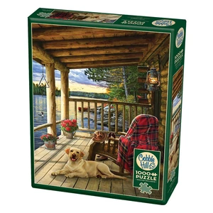 Cobble Hill 80005 - Cabin Porch - 1000 db-os puzzle