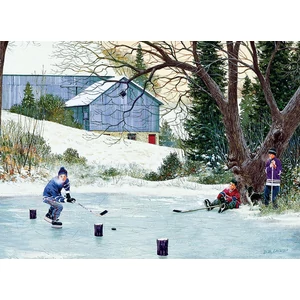 Cobble Hill 85003 - Hockey Drills - 500 db-os puzzle
