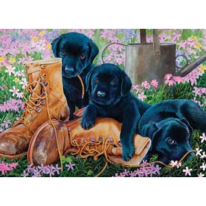 Cobble Hill 85017 - Trouble in the Garden - 500 db-os puzzle