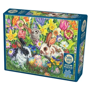 Cobble Hill 85047 - Easter Bunnies - 500 db-os puzzle