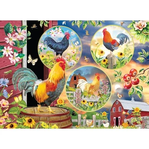 Cobble Hill 85058 - Rooster Magic - 500 db-os puzzle