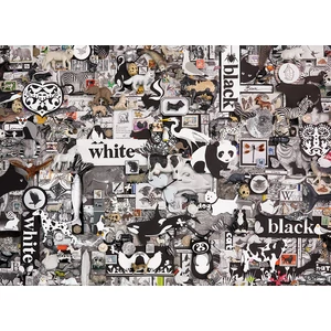 Cobble Hill 40043 - Black and White: Animals - 1000 db-os puzzle