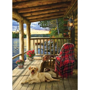 Cobble Hill 40149 - Cabin Porch - 1000 db-os puzzle