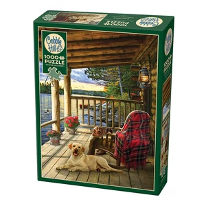 Cobble Hill 40149 - Cabin Porch - 1000 db-os puzzle