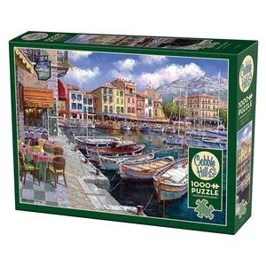 Cobble Hill 40238 - Cafe in Cassis - 1000 db-os puzzle