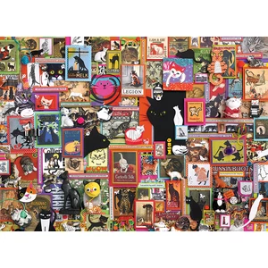 Cobble Hill 40044 - Catsville - 1000 db-os puzzle