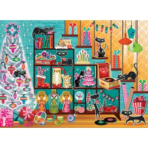 Cobble Hill 40272 - Christmas Cats - 1000 db-os puzzle