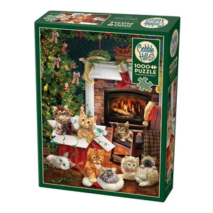 Cobble Hill 40216 - Christmas Kittens - 1000 db-os puzzle