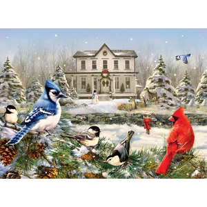 Cobble Hill 40039 - Country House Birds - 1000 db-os puzzle