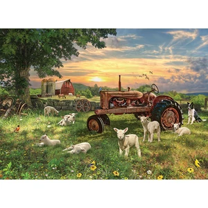 Cobble Hill 40268 - Field at Sunrise - 1000 db-os puzzle