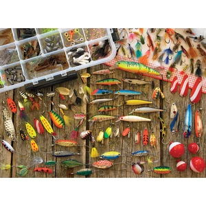 Cobble Hill 40185 - Fishing Lures - 1000 db-os puzzle