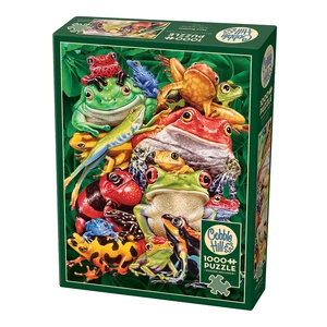 Cobble Hill 40186 - Frog Business - 1000 db-os puzzle