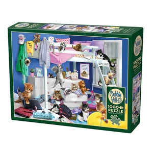 Cobble Hill 40307 - Kitten Slumber Party - 1000 db-os puzzle 