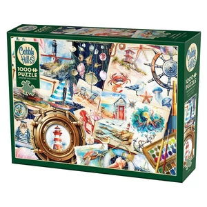 Cobble Hill 40308 - Seashore Sketchbook - 1000 db-os puzzle