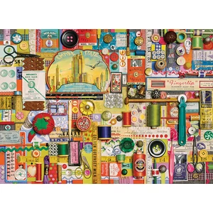 Cobble Hill 40042 - Sewing Notions - 1000 db-os puzzle