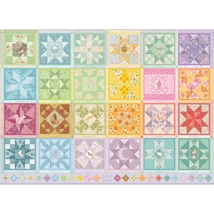 Cobble Hill 40053 - Star Quilt Seasons - 1000 db-os puzzle